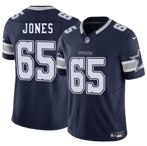 Men & Women & Youth Dallas Cowboys #65 Robert Jones Navy 2025 F.U.S.E. Vapor Untouchable Limited Stitched Jersey